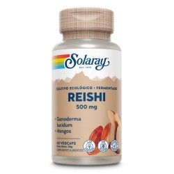 CONTENIDO MEDIO (POR DOS VEGCAPS)
Hongo  Reishi (Ganoderma Lucidum)             1000 mg

   Orgánico y fermentado (micelio/b