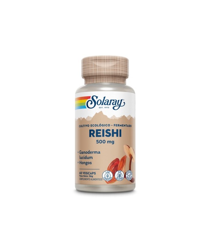 CONTENIDO MEDIO (POR DOS VEGCAPS)
Hongo  Reishi (Ganoderma Lucidum)             1000 mg

   Orgánico y fermentado (micelio/b