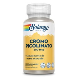 CONTENIDO MEDIO (POR COMPRIMIDO)
Cromo (picolinato de cromo)     200 mcg


INGREDIENTES
Recubrimiento: celulosa, agente de