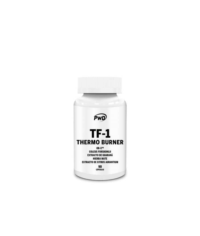 TF-1 THERMO BURNER contiene ingredientes combinados de forma sinérgica para unos óptimos resultados. Uno de los más interesante
