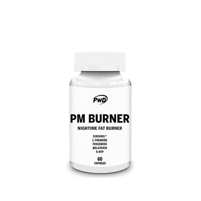 PM BURNER contiene varios ingredientes como Extractos de Vegetales Crucíferos, L-Teanina, Sensoril® o Melatonina que contribuye