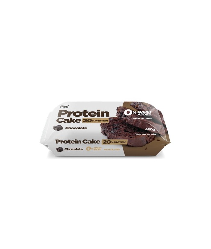 PROTEIN CAKE es el tradicional plum cake de chocolate pero sin azúcar y con un 20% de proteína obtenida de forma natural princi