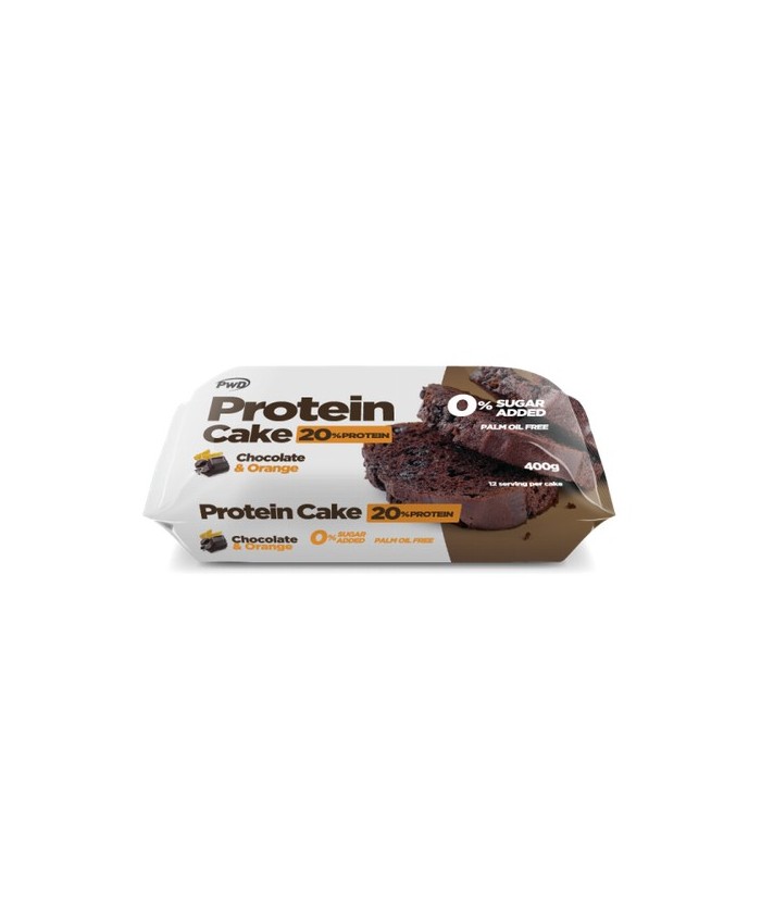 Chocolate & Orange
Protein cake con maltitol. Con edulcorante. Sabor chocolate con naranja.
Protein cake with maltitol. With 