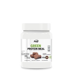 GREEN PROTEIN MEAL es una proteína apta para veganos compuesta por la combinación de proteína de guisante y de arroz con índice