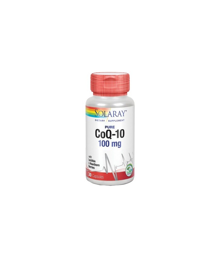 Pure 100 Mg CoQ10 - 30 Cápsulas.
REF.8912
CONTENIDO MEDIO (POR CÁPSULA)
Mezcla de:
Espino albaran (Crataegus laevigata) y L