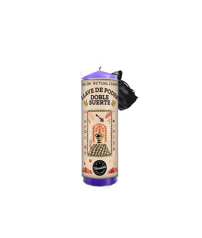 -Los velones de Trinidad Ritual-Premium, tienen una funda protectora de plástico, 
estos están concebidos para ser quemados de