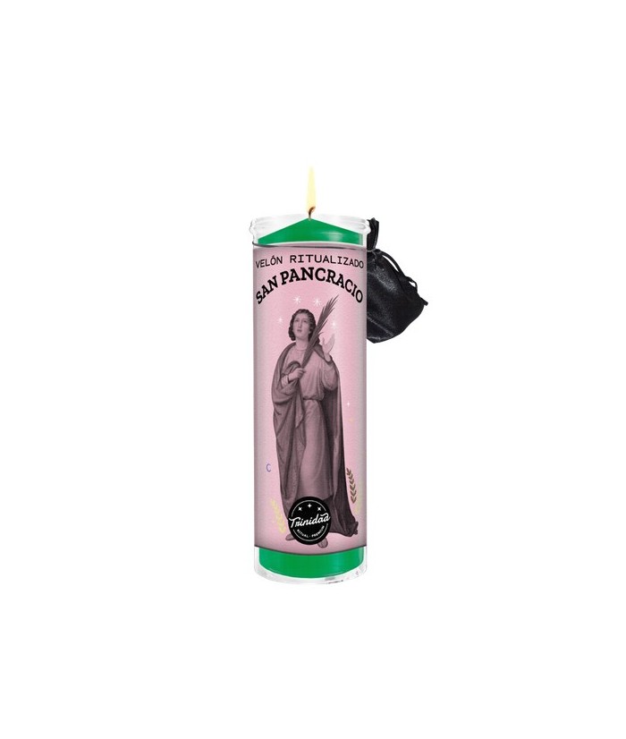 -Los velones de Trinidad Ritual-Premium, tienen una funda protectora de plástico, 
estos están concebidos para ser quemados de