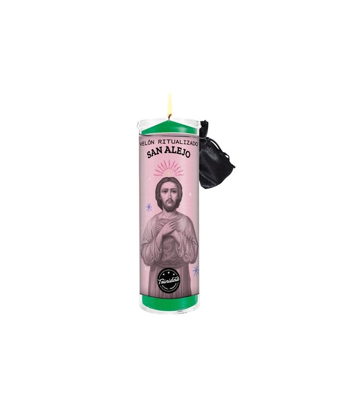 -Los velones de Trinidad Ritual-Premium, tienen una funda protectora de plástico, 
estos están concebidos para ser quemados de
