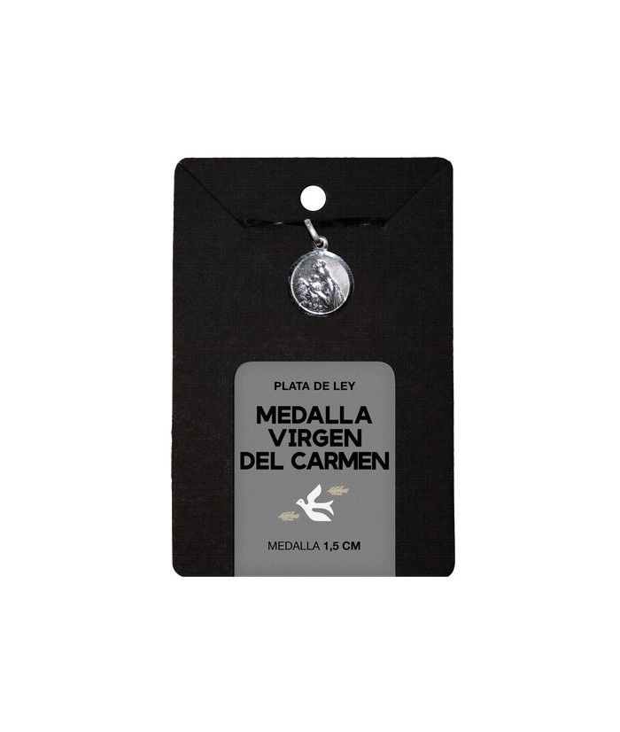TRI.MEDALLA VIRGEN CARMEN 1,5 CM.