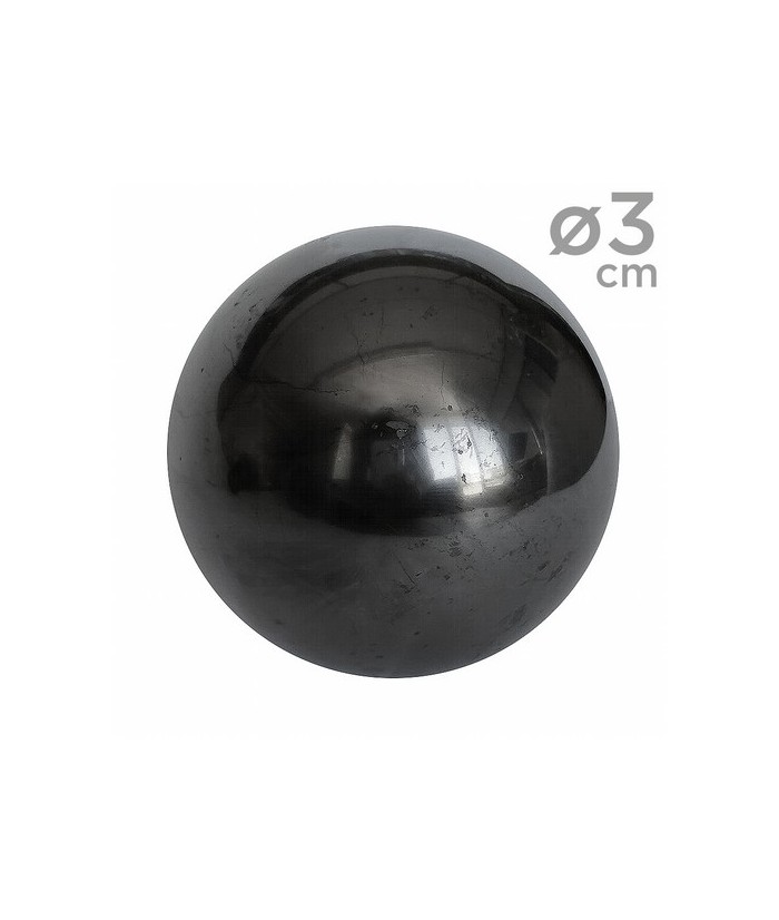 Bola de Shungita.

Medida: Ø 3cms.