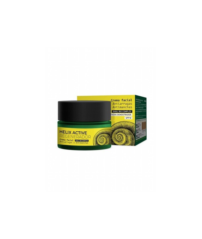 Crema regeneradora a base de extracto de baba de caracol ecológica certificada rica en alantoína, colágeno, elastina y otros mi