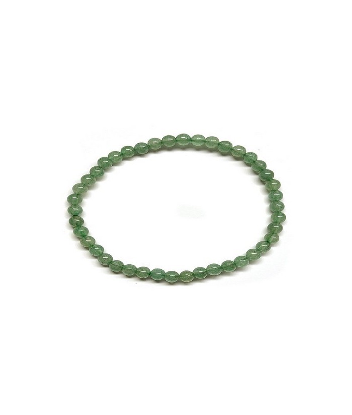 Pulsera Aventurina Verde en bola de 4mm.

En goma elástica.