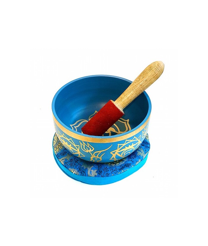 Cuenco Tibetano Quinto Chakra.
Incluye Cuenco de Bronce, cojín de sujeción y mazo.

Medidas: 12 cm de diametro x 7 cm de alt