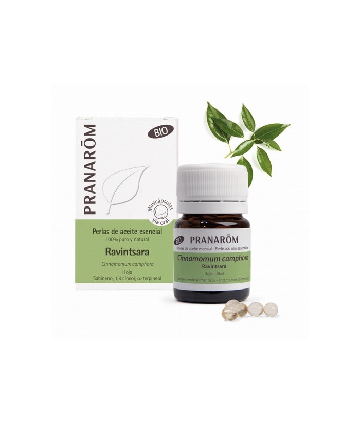 Cinnamomum camphora
"Minicápsulas ecológicas dosificadas con aceite esencial 100% puro y natural de ravintsara.
Formato práct