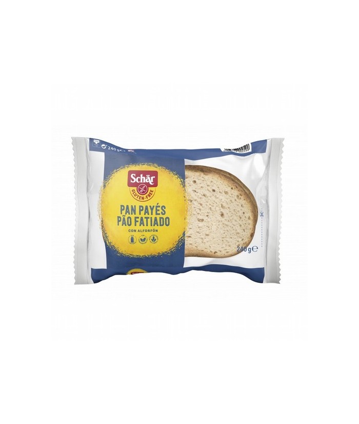 Pan Payés ¡Pan del bueno! 240 grs.

El auténtico de la panadería sin gluten 
El pan casero de sabor intenso a base de levadu