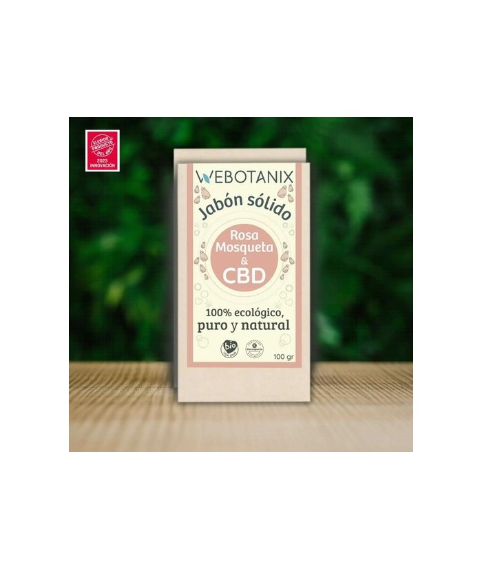 PRODUCTO COSMÉTICO
Nuestra línea de jabones sólidos ecológicos a base de Cannabis y enriquecidos con rosa mosqueta, aloe vera,