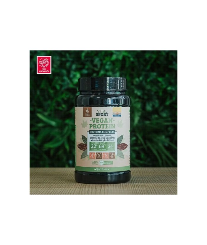 VEGAN PROTEIN es un complemento alimenticio a base de proteínas vegetales de alto valor biológico.

INGREDIENTES

Proteína 