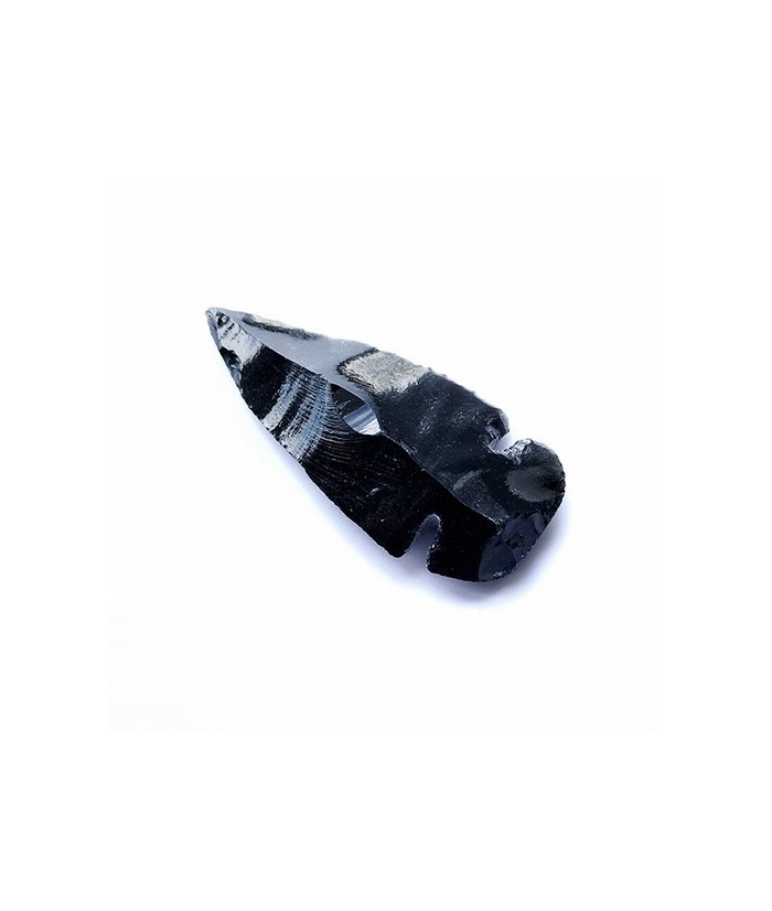 Fabulosa réplica de punta de flecha en Obsidiana negra.

Características: Hechas a mano

Medidas: 6x3cms. aprox.
