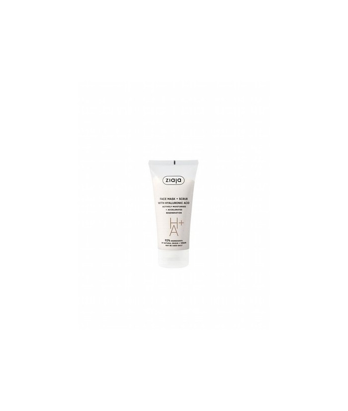 Mascarilla y exfoliante facial con ácido hialurónico.

Hidrata activamente y acelera la regeneración. Contiene ácido hialurón