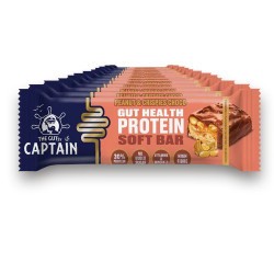 Las nuevas barritas de proteínas GUTsy Captain son deliciosas y están hechas pensando en tus intestinos. Un snack rico en prote