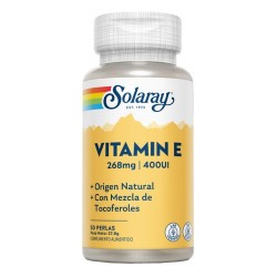 Vitamina E 400 UI- 50 Perlas. Sin Gluten.
REF.4162
CONTENIDO MEDIO (POR PERLA)
   

Vitamina E (d-alfa tocoferol) ( corres