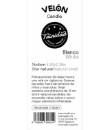 TRI.VELON 1 COLOR BLANCO 15X6 CM.