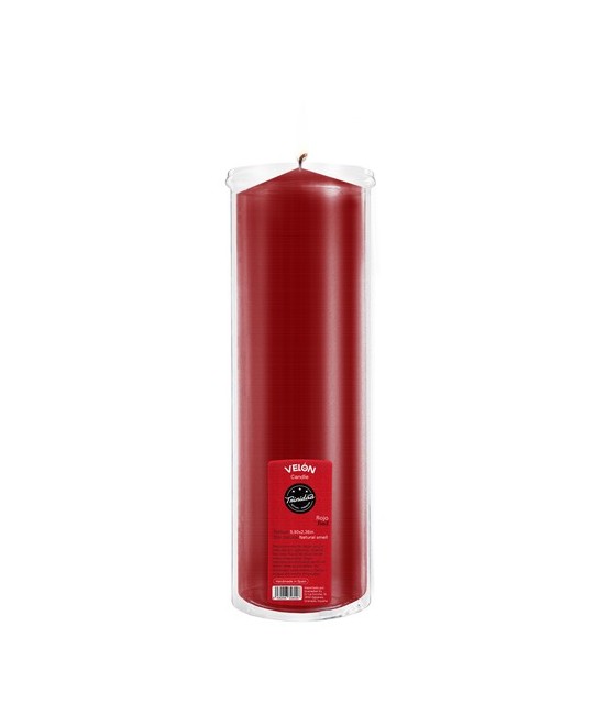 TRI.VELON 1 COLOR ROJO 15X6 CM.