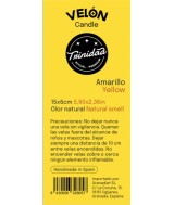 TRI.VELON 1 COLOR AMARILLO 15X6 CM.