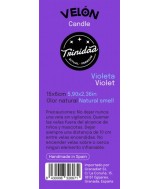 TRI.VELON 1 COLOR VIOLETA 16X5 CM.