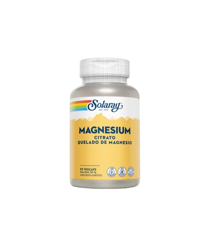 Magnesium Citrate- 90 VegCaps. Sin Gluten. Apto Para Veganos
REF.4630
CONTENIDO MEDIO (POR DOS VEGCAPS)
 Magnesio (citrato) 