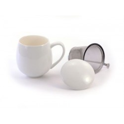 ESENHerb GR.Tea Mug "Saara" porcelain, white
