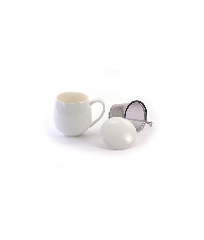 ESENHerb GR.Tea Mug "Saara" porcelain, white
