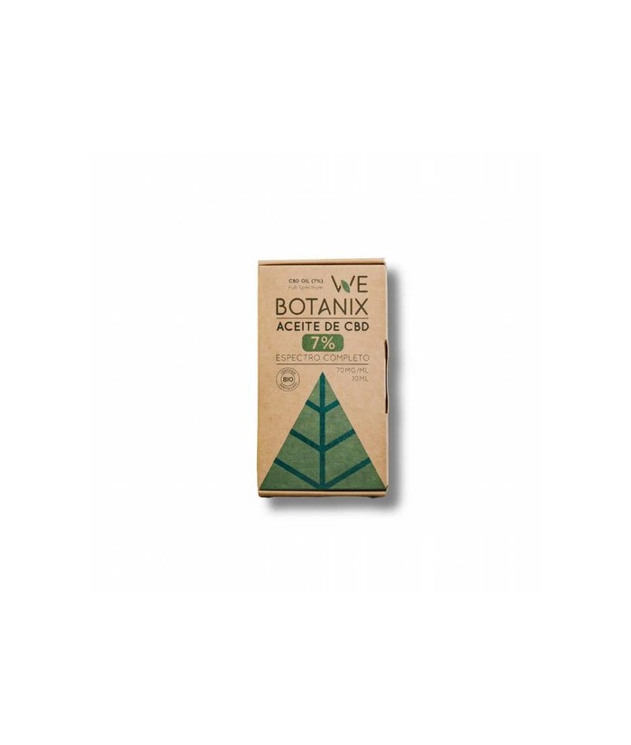 Aceite de CBD de espectro completo procedente de cáñamo orgánico. THC < 0,04%.

Certificación BIO ACENE: 99% ingredientes pro