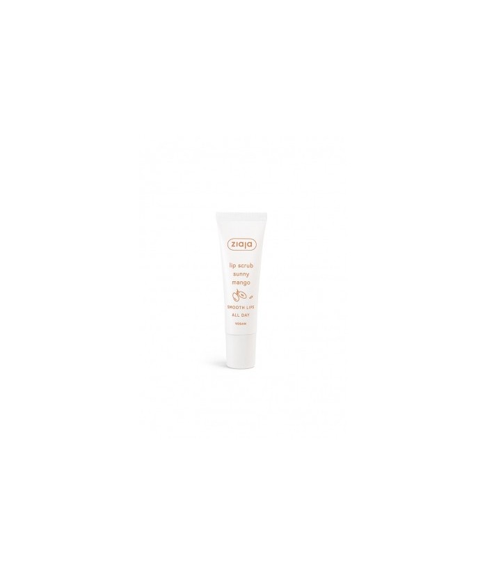 Exfoliante labial de azúcar Sunny Mango de textura intensa y espesa. Exfolia los labios agrietados. Los suaviza y alisa. Para u