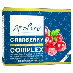 
Complemento alimenticio a base de extracto seco concentrado del fruto de Cranberry (Vaccinium macrocarpon) estandarizado en p