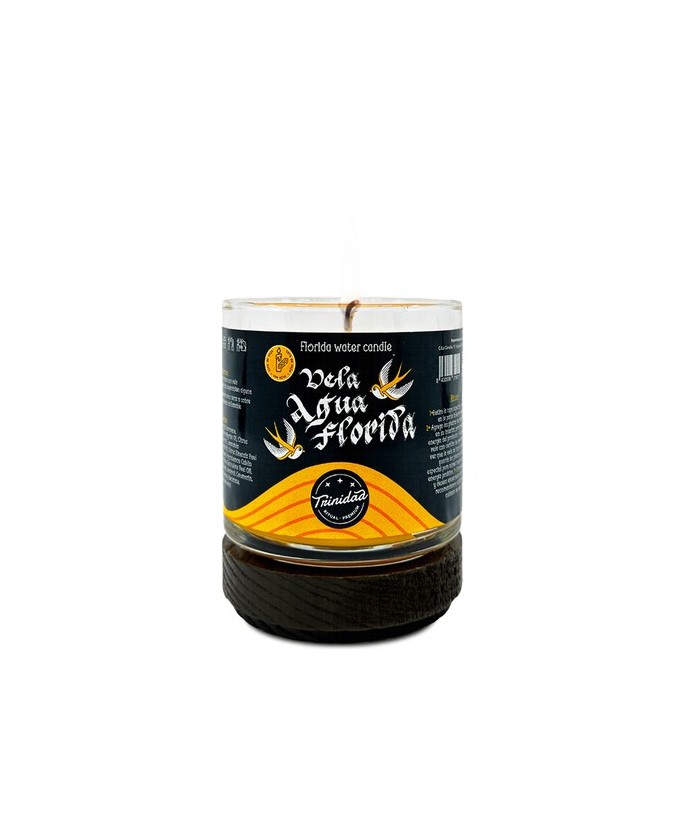 TRI.VELAS VASO AGUA FLORIDA