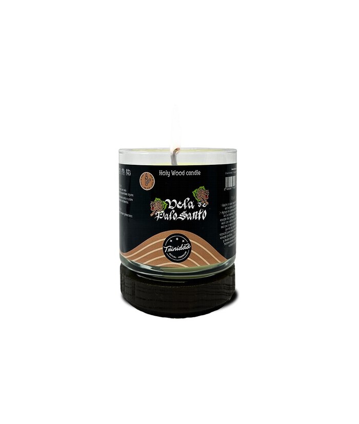 TRI.VELAS VASO PALO SANTO