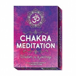 Meditación con Chakras  Chakra Meditation
Chiara Shkurtaj Tablero doble  7 Minerales  Lo Scarabeo  250x180 mm  Libro in