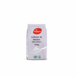 AZUCAR DE ABEDUL (XILITOL), 350 g
Ref. 011056

Ingredientes: xilitol cristalino. Puede contener trazas de gluten, soja, sésa