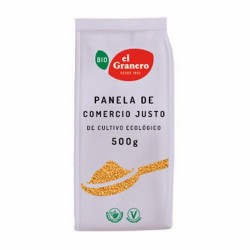 PANELA DE COMERCIO JUSTO BIO, 500 g
Ref. 011923

Ingredientes: azúcar de caña sin refinar*. Puede contener trazas de gluten,