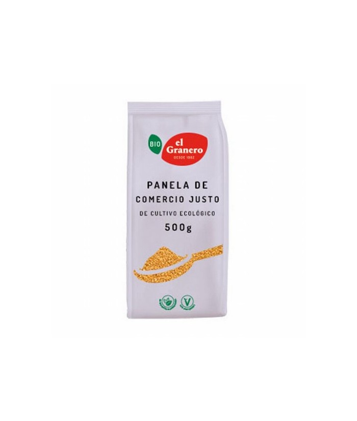 PANELA DE COMERCIO JUSTO BIO, 500 g
Ref. 011923

Ingredientes: azúcar de caña sin refinar*. Puede contener trazas de gluten,