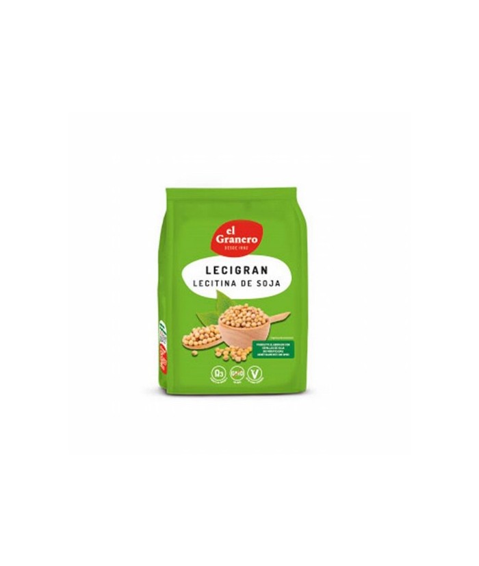 LECIGRAN LECITINA DE SOJA IP NO GMO, 500 g
Ref. 012507

Ingredientes: lecitina de soja IP (Identidad preservada). Puede cont