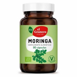 
MORINGA BIO, 90 CAP. 400 mg
Ref. 013448

Ingredientes: moringa hojas polvo* (Moringa oleifera) con un 2 % de polifenoles, 