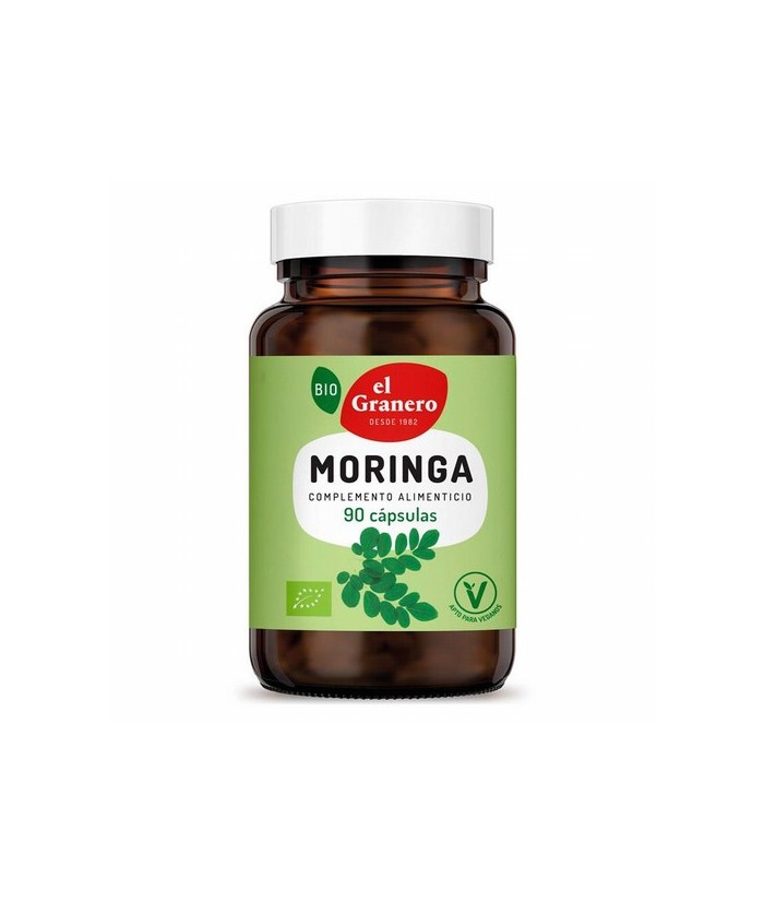 
MORINGA BIO, 90 CAP. 400 mg
Ref. 013448

Ingredientes: moringa hojas polvo* (Moringa oleifera) con un 2 % de polifenoles, 
