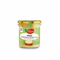 GHEE MANTEQUILLA CLARIFICADA AYURVEDICA BIO, 340 ml
Ref. 019100

Ingredientes: mantequilla clarificada*. .
(*)=De cultivo e