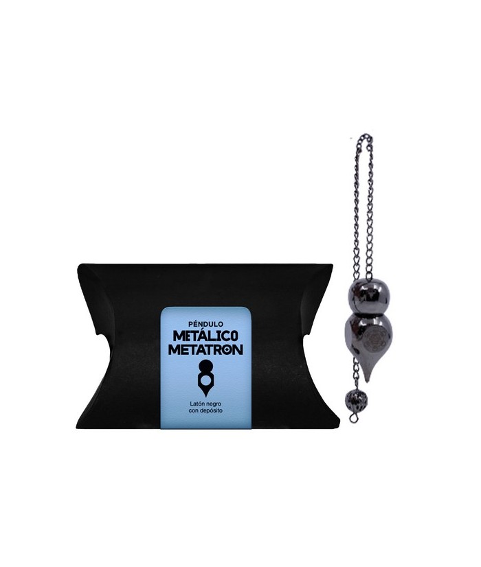 TRI.PENDULO METATRON METALICO NEGRO DEPOSITO