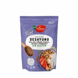 VITASEEDS DESAYUNO 5 SEMILLAS Y ARANDANOS BIO, 300 g
Ref. 019118

Ingredientes: semillas de lino marrón* molidas 45% (Linum 