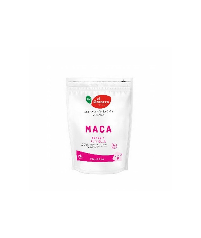 MACA BIO, 200 g
Ref. 014101

Ingredientes: polvo de raíz de maca* (Lepidium meyenii). Puede contener trazas de gluten, soja,