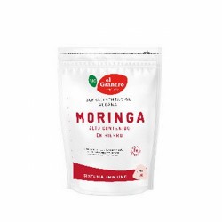 MORINGA BIO, 150 g
Ref. 014106

Ingredientes: moringa hojas en polvo* (Moringa oleifera). Puede contener trazas de gluten, s