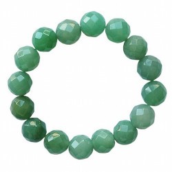
Pulsera de Aventurina Verde de Bolas de 12 mm.

Engarce en goma elástica.